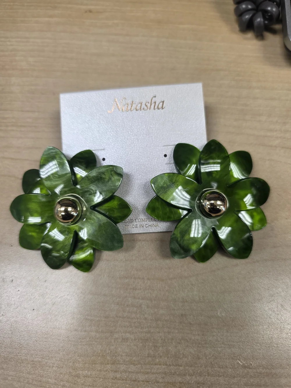 Natasha Couture bold green